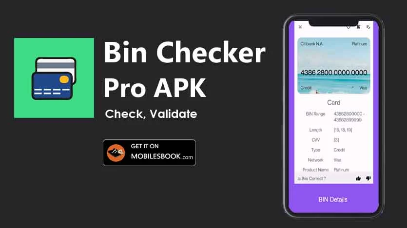 Bin Checker Pro APK Logo