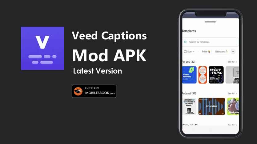 Veed Captions Mod APK